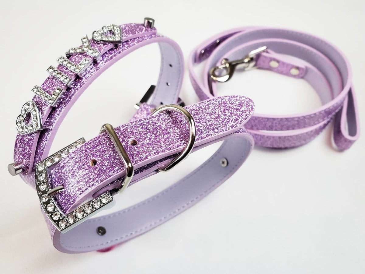 Lavender dog outlet collar