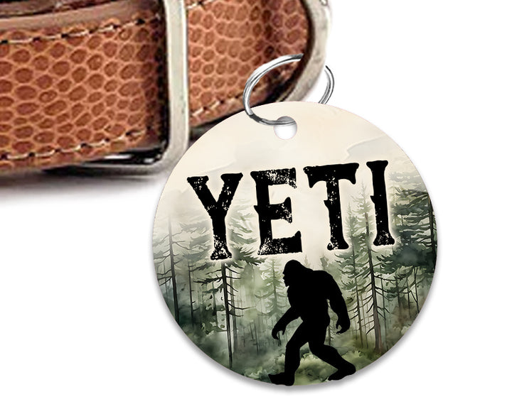 Pet ID Tag | The Big Yeti