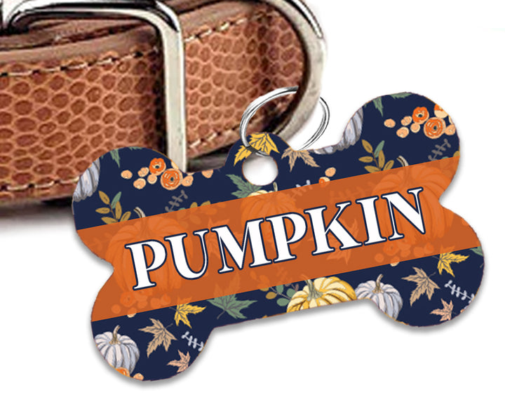 Pet ID Tag | Boujee Pumpkin