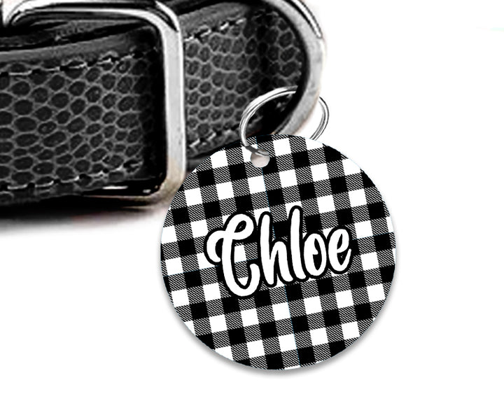 Pet ID Tag | The Buffalo Plaid