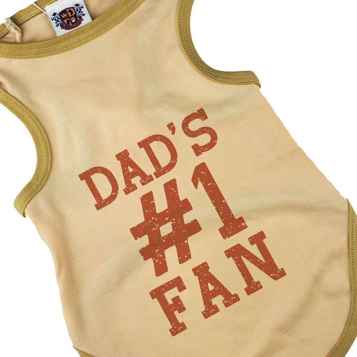 Dad's #1 Fan Dog Tee