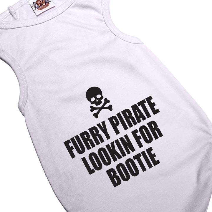 Halloween Dog Shirt | Furry Pirate Lookin' For Bootie