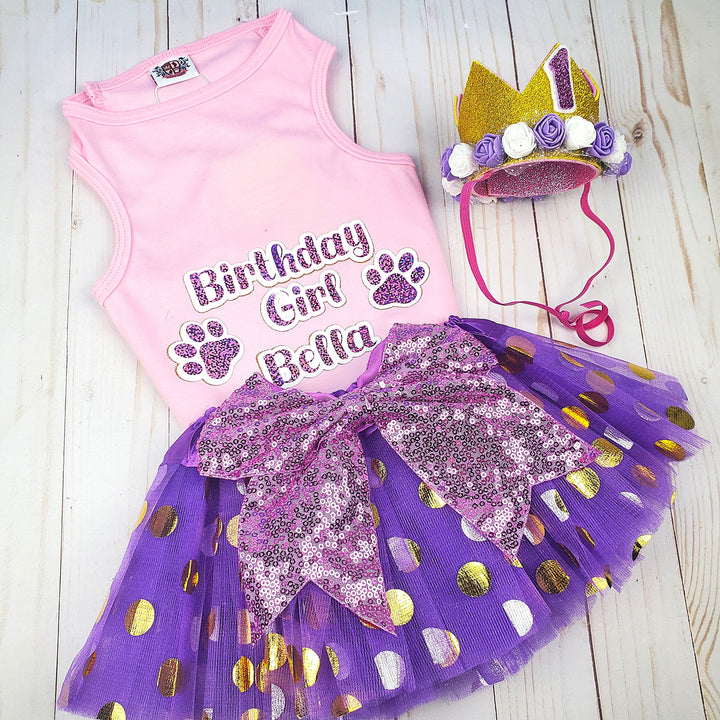 Personalized Birthday Girl Outfit | The Daphne