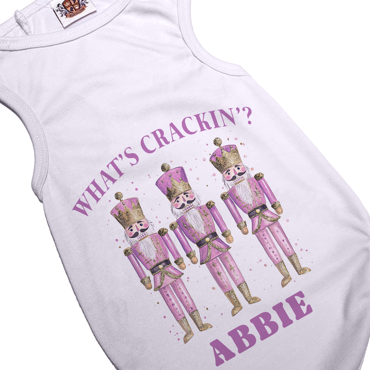 Holiday Dog Shirt | What's Crackin' Nutcracker Tee