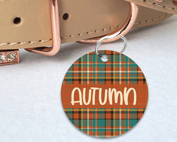 Pet ID Tag | Dapper Plaid