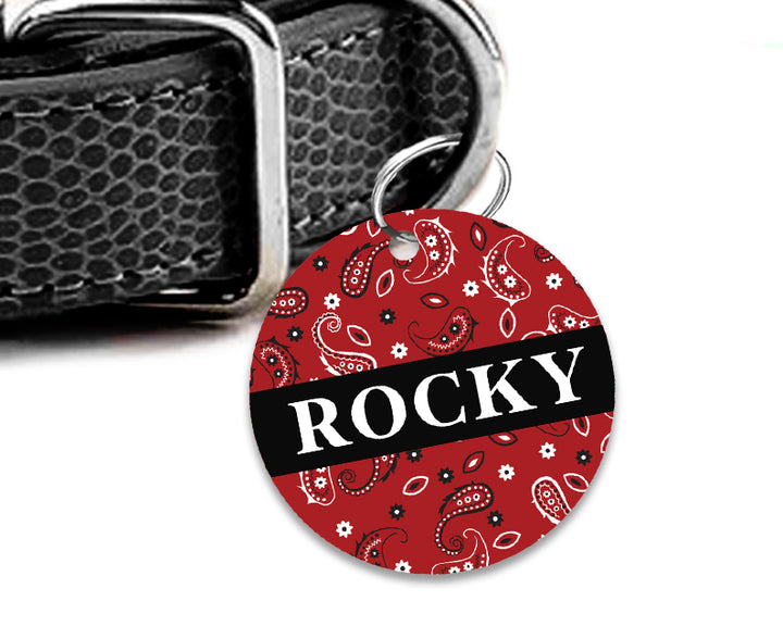 Pet ID Tag | Perfect Paisley