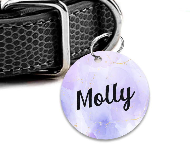 Pet ID Tag | The Periwinkle Marble