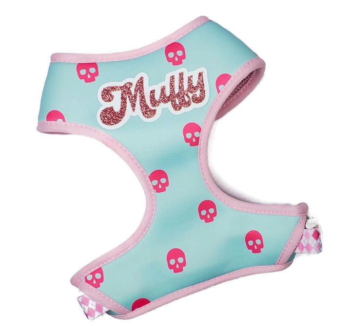 Prissy Skulls Personalized Harness