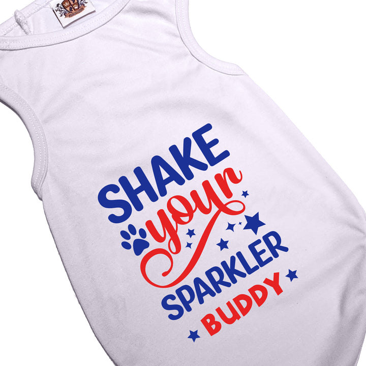 Dog Shirt | Shake Your Sparkler