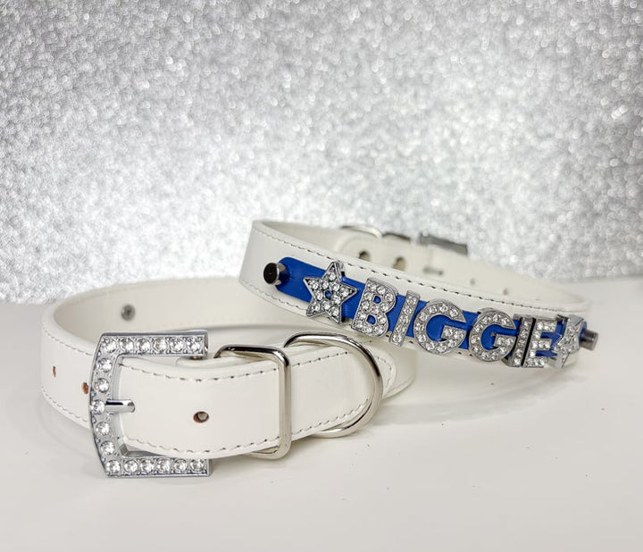 White Spirit Series Personalized Collar | 9 Color Options